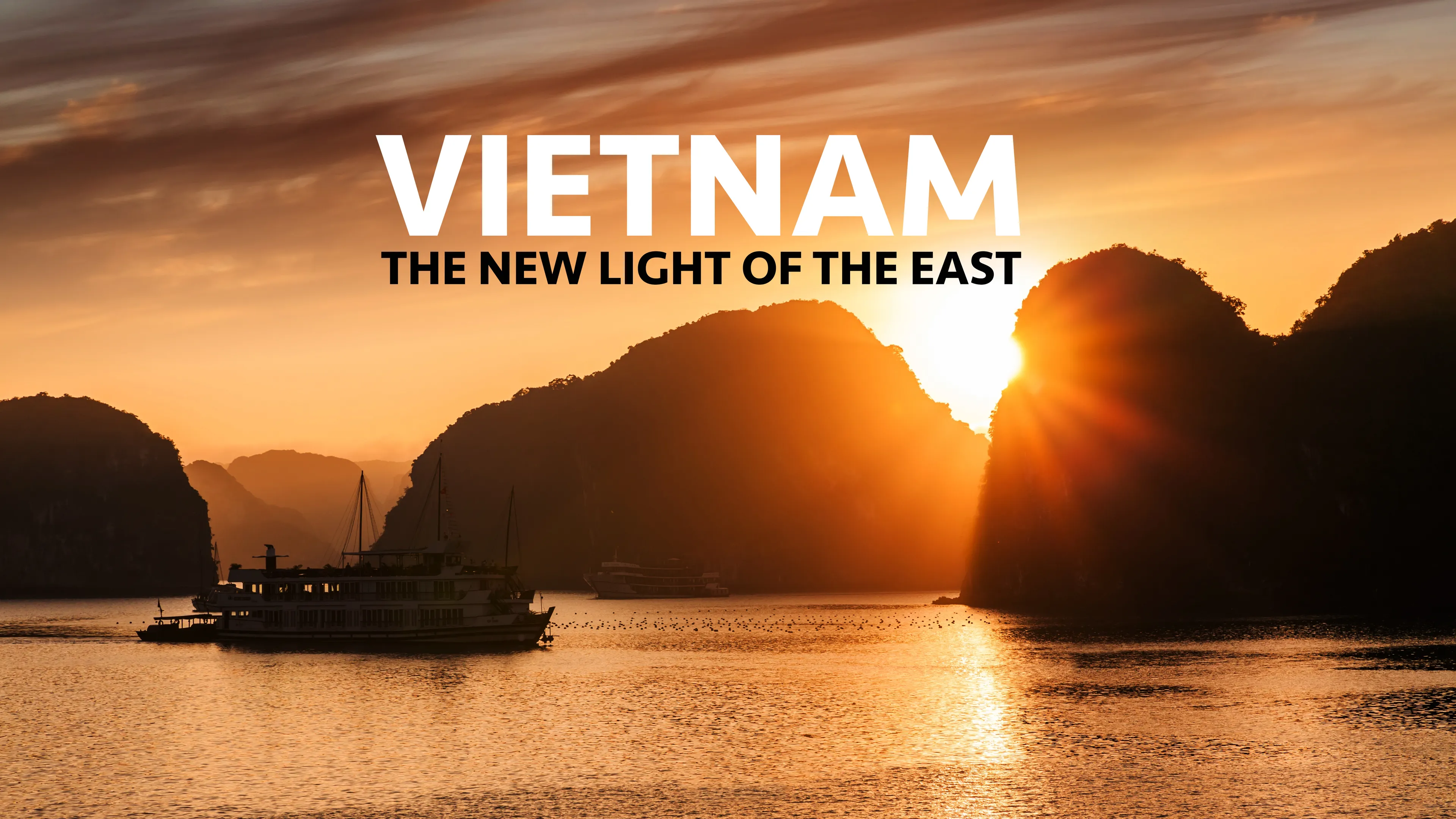 Vietnam the New Light of the East poster